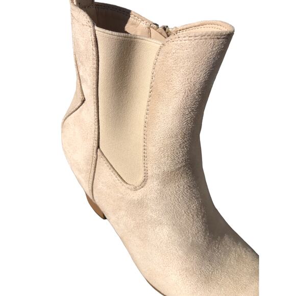 Jessica Cline Aurora Tan Ankle Boots - Women's Size 8.5M - Picture 9 of 13